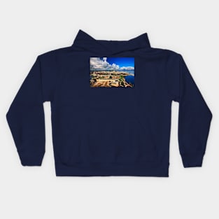 Corfu Old Town Panorama Kids Hoodie